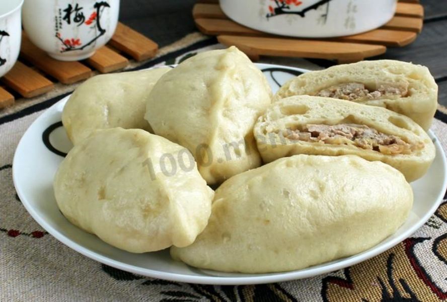 Пирожки из рисовой муки по-корейски