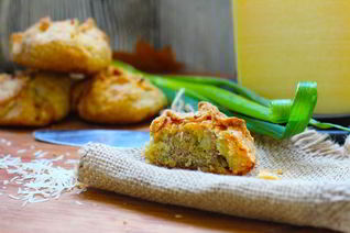 Пирожки из рубленого картофельного теста