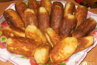 Пирожки из сырного теста