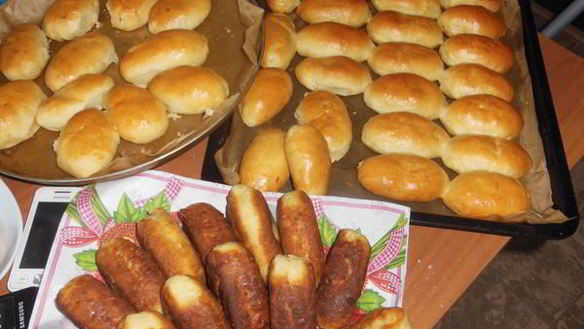 ШАГ 8. пирожки из сырного теста