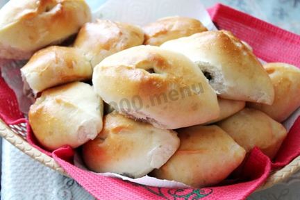 Пирожки из теста на молоке в духовке