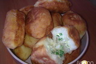 Пирожки из творожного теста Весенние