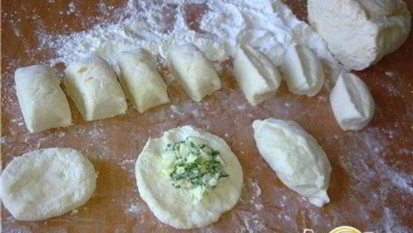 ШАГ 3. пирожки из творожного теста весенние