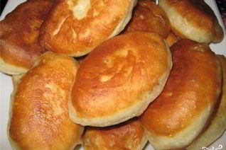 Пирожки на кефире с мясом