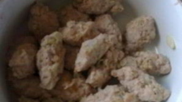 ШАГ 5. пирожки на кефире с мясом