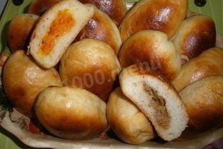 Пирожки на кефире в духовке