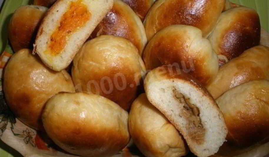 Рецепт пирожки на кефире в духовке