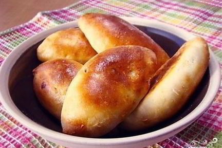 Пирожки на сметане в духовке