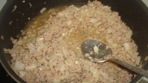 ШАГ 8. пирожки с фаршем и адыгейским сыром