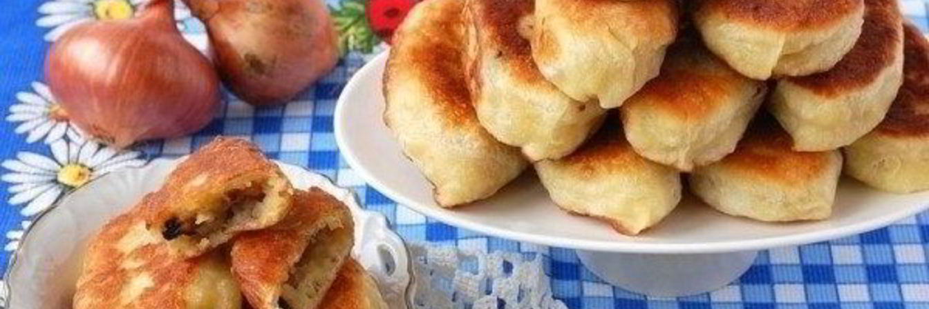 Пирожки с грибами и картошкой жареные