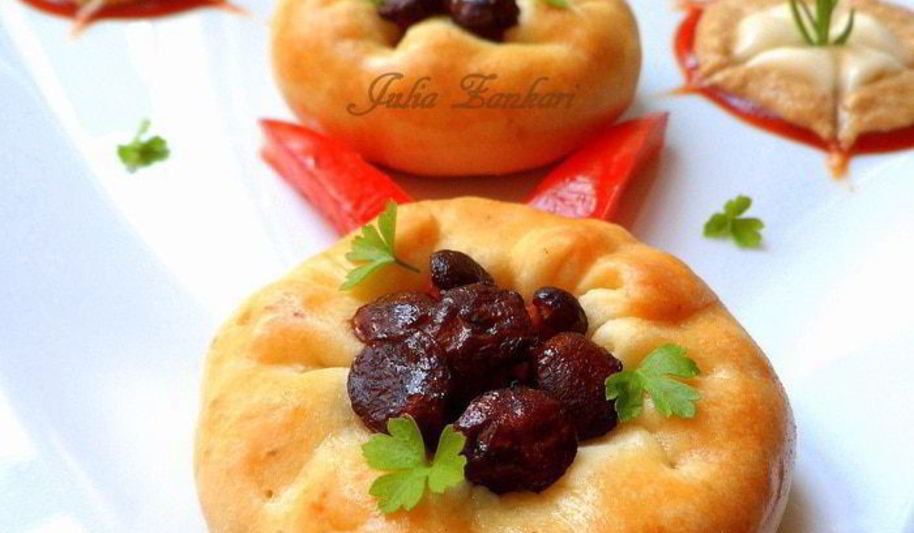 Рецепт пирожки с кабачком и лисичками грибная поляна