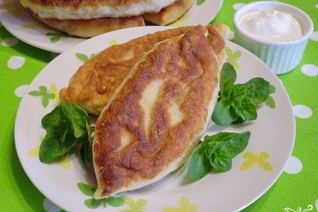 Пирожки с капустой и грибами жареные