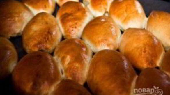 ШАГ 9. пирожки с капустой печеные