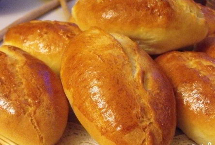 Пирожки с картошкой и ветчиной