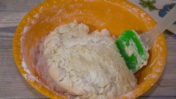 ШАГ 5. пирожки с квашеной капустой жареные