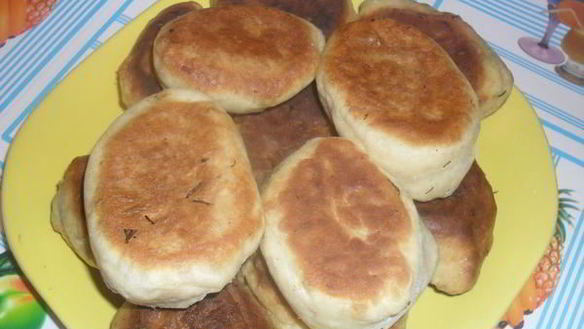 ШАГ 12. пирожки с мясом и грибами