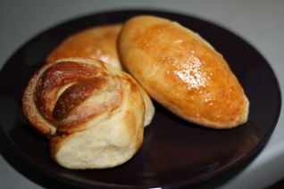 Пирожки с мясом и яйцом