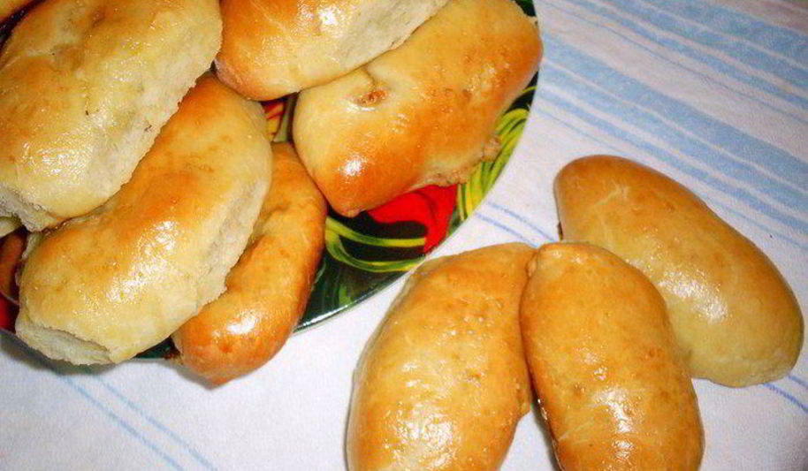 Рецепт пирожки с начинкой из куриной печенки