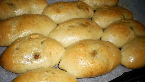 ШАГ 6. пирожки с начинкой из куриной печенки