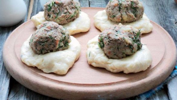 ШАГ 6. пирожки с печеночным паштетом и картофелем
