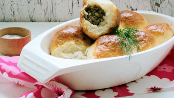 ШАГ 9. пирожки с печеночным паштетом и картофелем