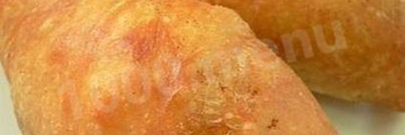 Пирожки с печенью из жидкого теста