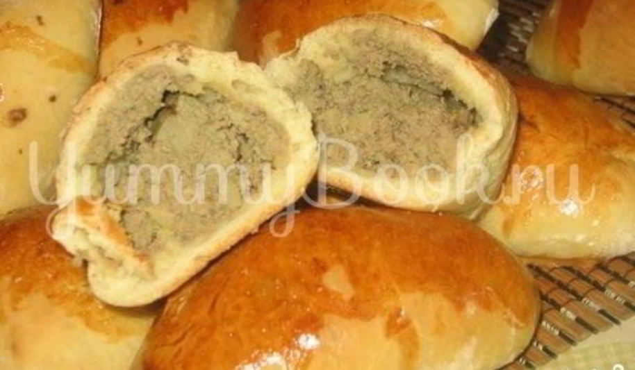 Рецепт пирожки с печенью