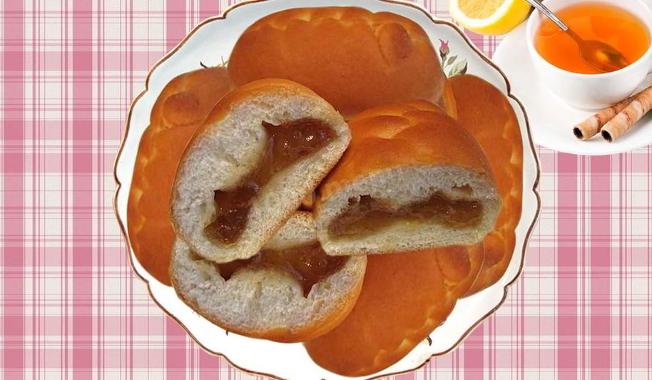 Рецепт пирожки с повидлом на кефире