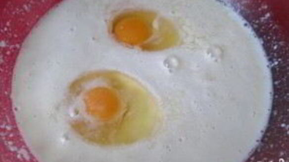 ШАГ 2. пирожки с сайрой