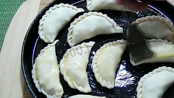 ШАГ 11. пирожки с ветчиной и сыром