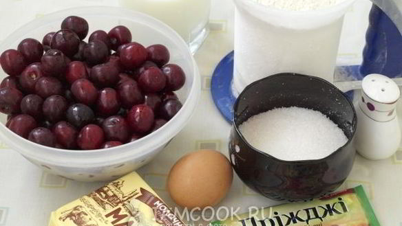 ШАГ 3. пирожки с вишней в духовке