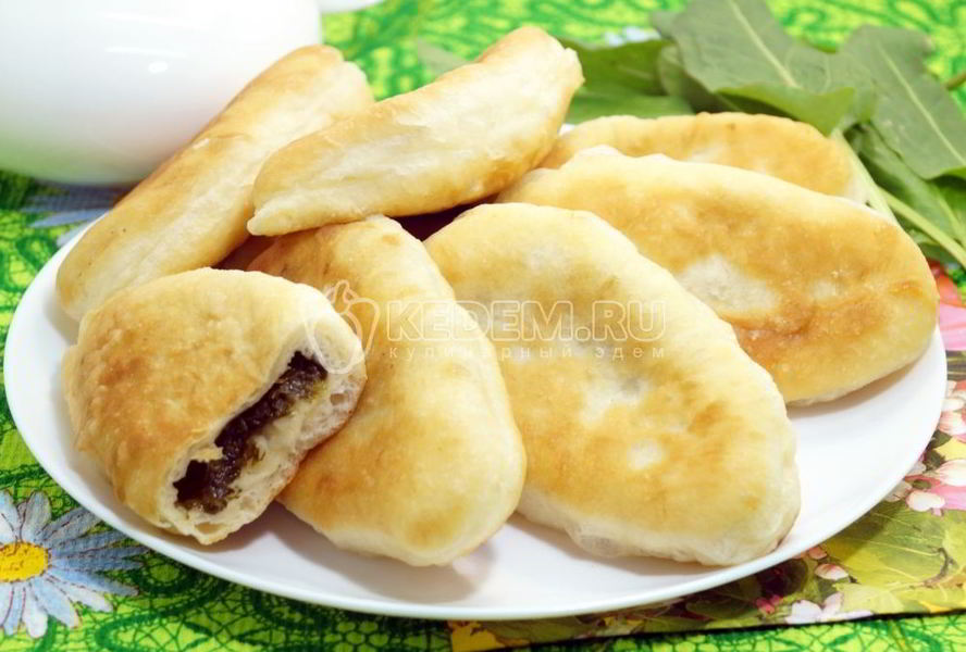 Пирожки со щавелем