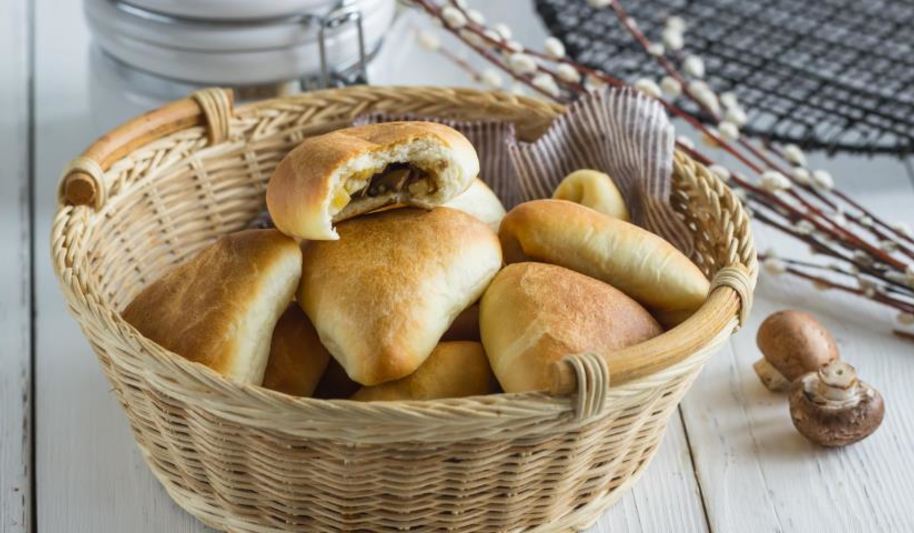 Рецепт постные пирожки с картошкой и грибами