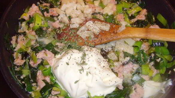 ШАГ 3. слоеные открытые пирожки