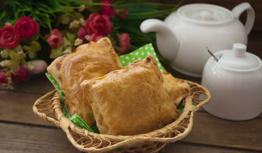 Рецепт слоеные пирожки с грибами