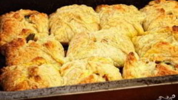 ШАГ 5. слоеные пирожки с овощной начинкой