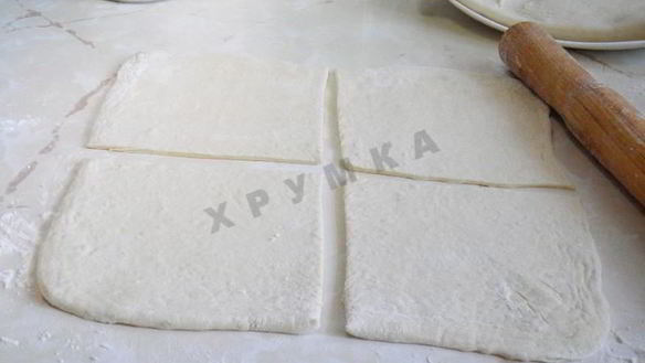 ШАГ 2. слоеные пирожки с яйцом и зеленым луком в духовке