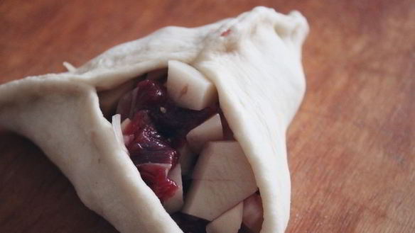 ШАГ 6. татарские пирожки эчпочмак