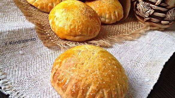 ШАГ 6. творожные пирожки с ягодами