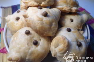 Закусочные пирожки завтрак Винни Пуха