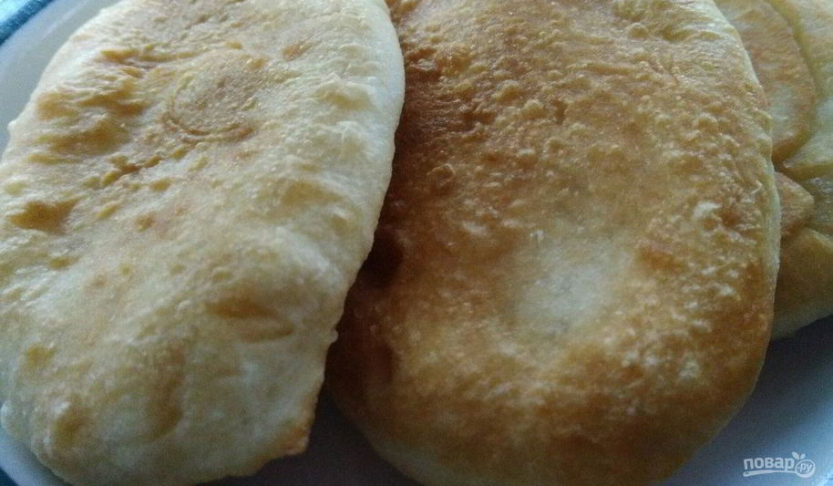 Рецепт жареные пирожки на сыворотке