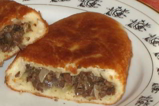 Жареные пирожки с легким