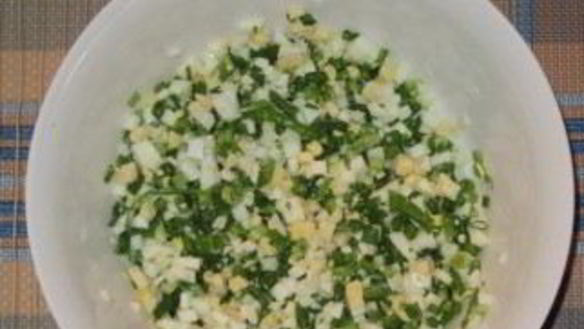 ШАГ 2. жареные пирожки с луком