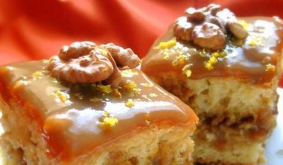 Рецепт апельсиновые бисквитные пирожные с кофейным кремом