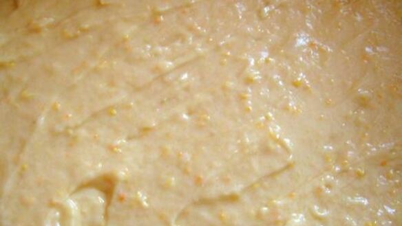 ШАГ 2. апельсиновые бисквитные пирожные с кофейным кремом