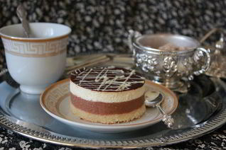 Банановое пирожное