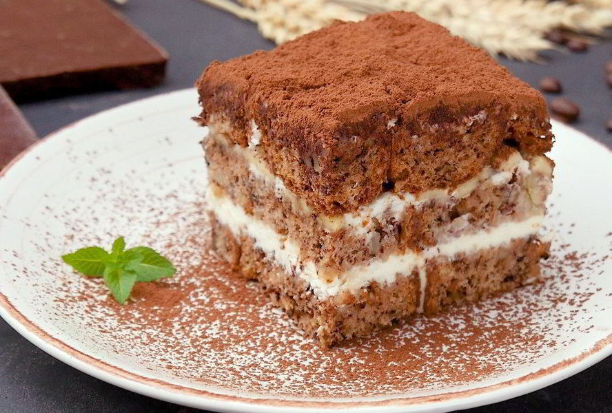 Банановые пирожные