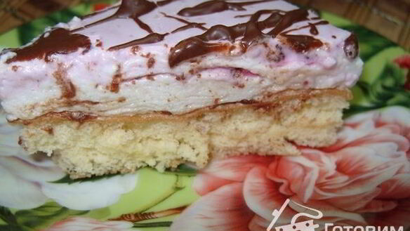 ШАГ 3. бисквитные пирожные птичье молоко