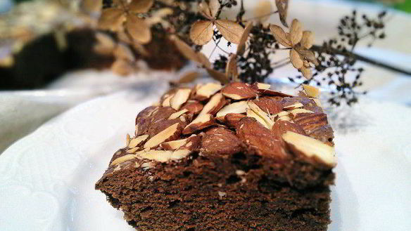 ШАГ 10. брауни с амаретто