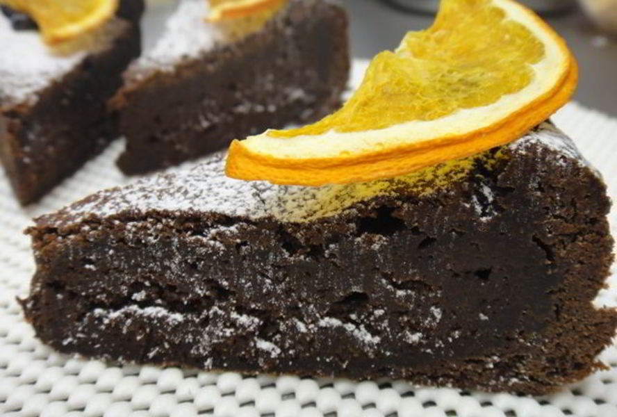 Брауни с апельсином